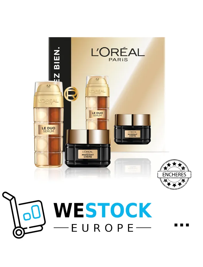 Enchère L’Oréal Paris Age Coffret Luxe Anti-Âge 2 produits – #518 – P.P. 43,99€ Best price €€
