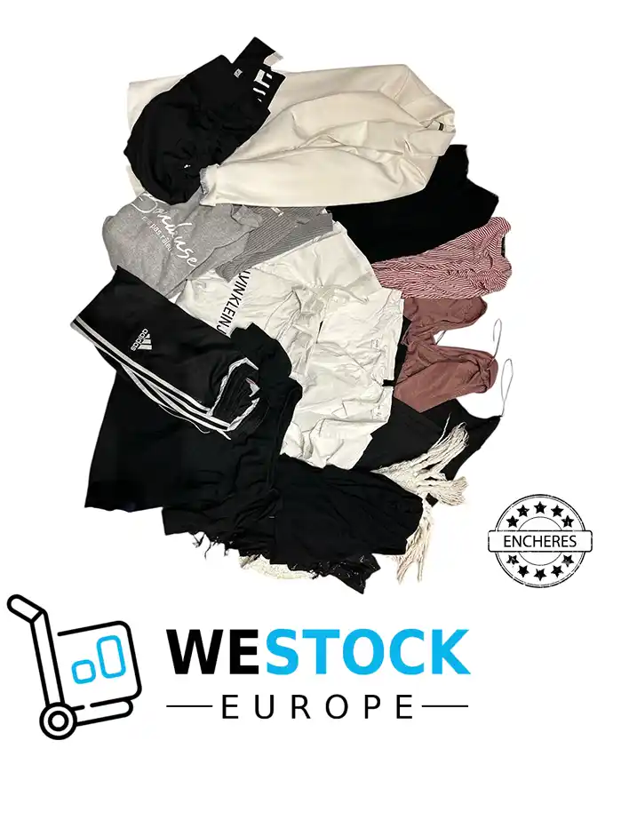 Enchère Lot vêtements seconde main femme – T. M & L – #539 – P.P. lot occasion 94,25€