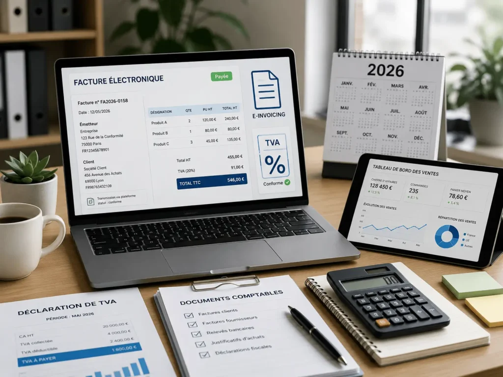 obligations légales e-commerce 2026 facturation électronique et TVA pour boutique en ligne