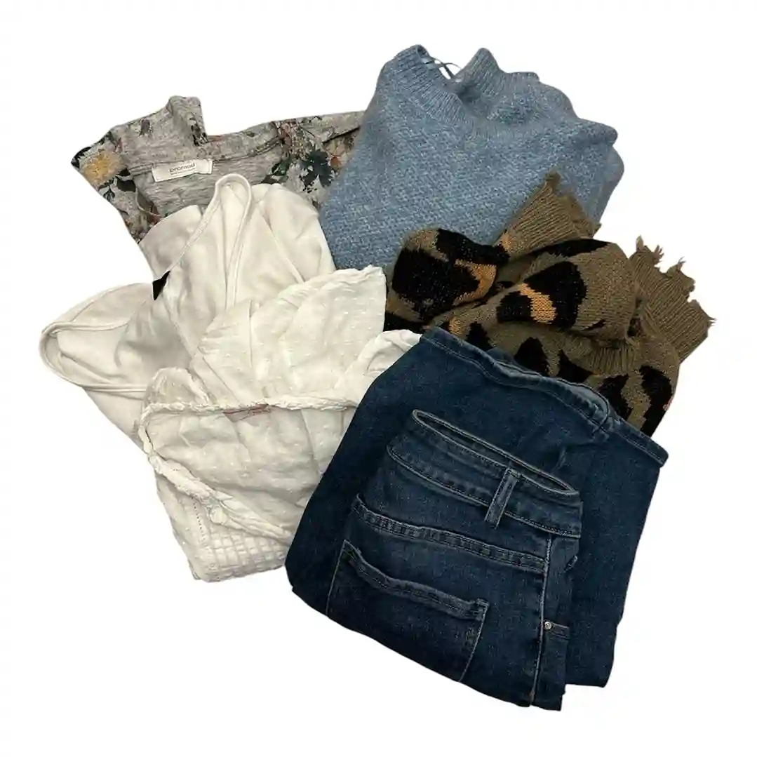 Enchère Lot vêtements seconde main – femme – #576– P.P. lot occasion 35,68€