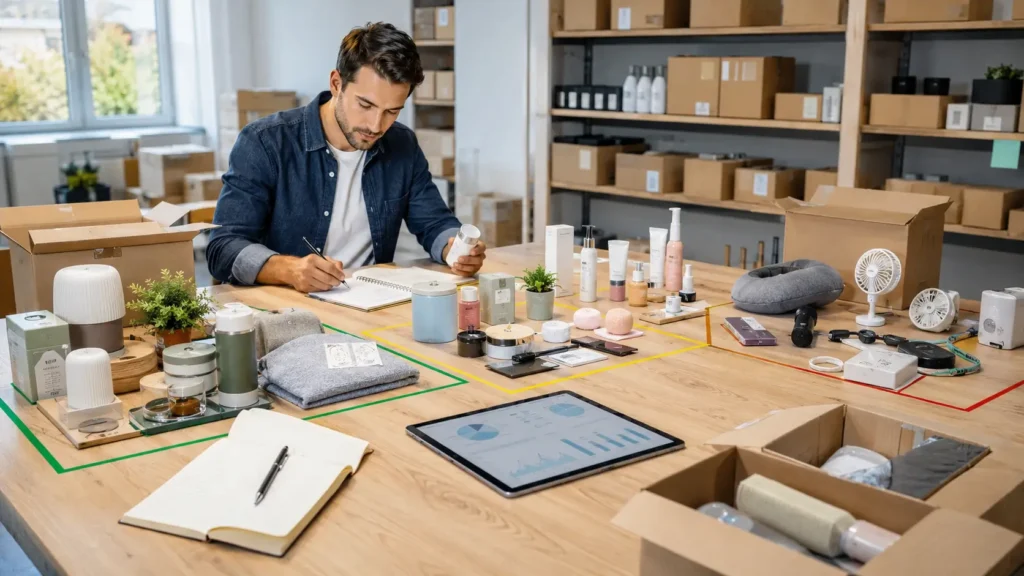 construire marque avec produits déstockés en sélectionnant une gamme cohérente pour la revente