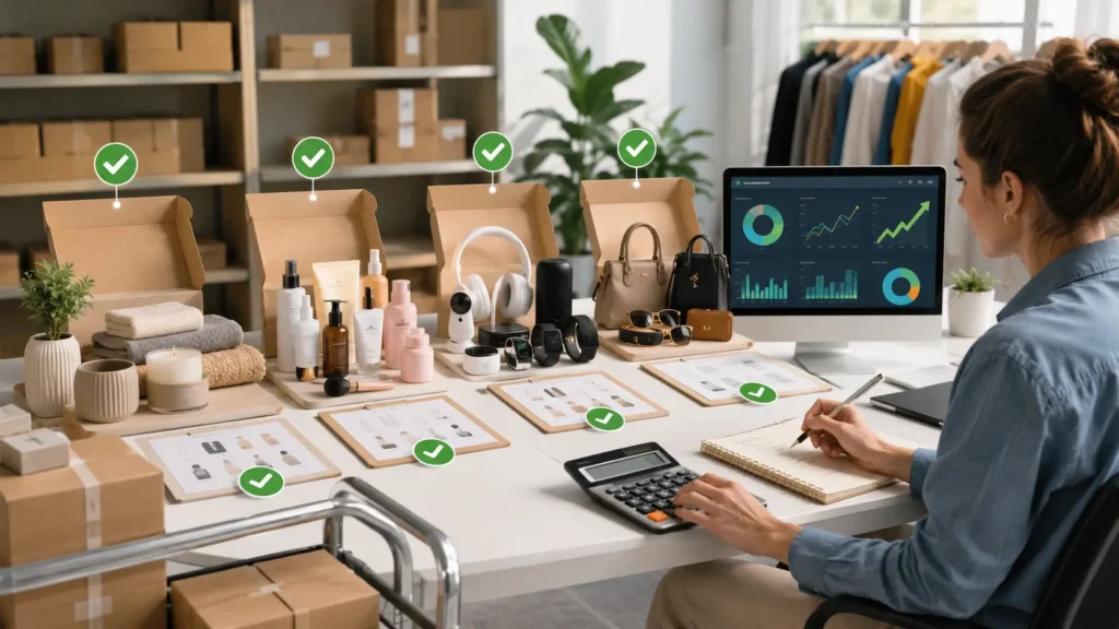 grossiste en ligne rentable avec choix fournisseur, rotation du stock et produits faciles à revendre