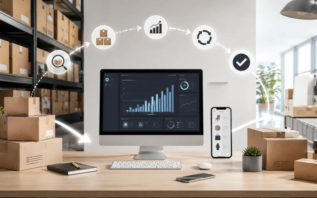 Comment structurer une stratégie hybride stock dropshipping rentable