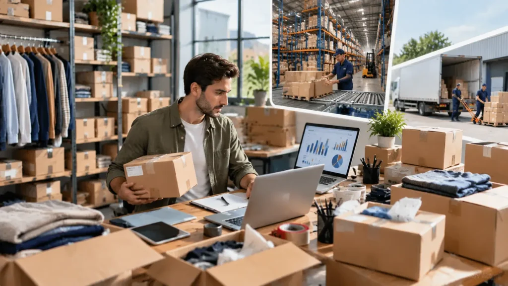 Stockage externalisation logistique : gestion optimisée des stocks pour un commerce e-commerce