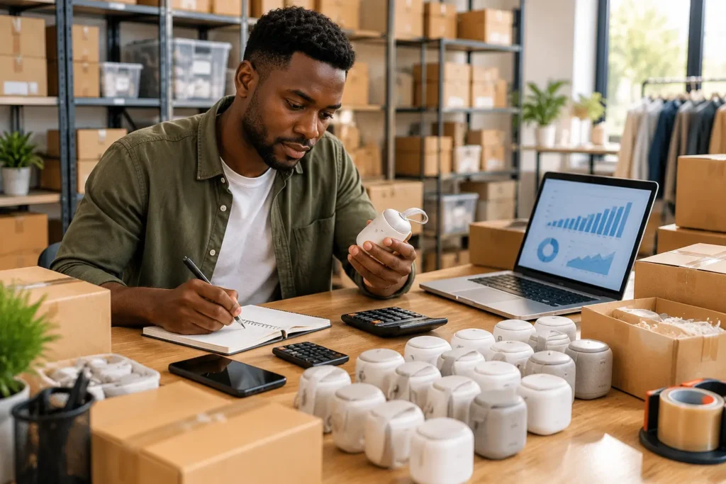 Test d’un produit viral avant saturation avant achat d’un stock