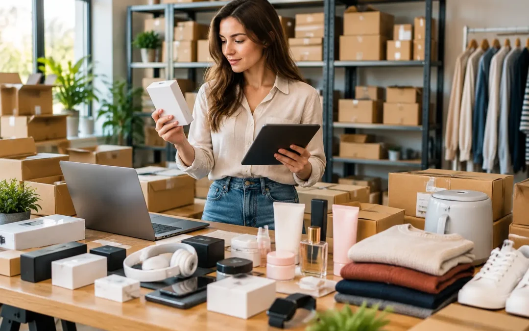 Produits rentables destockage avec stock e-commerce préparé pour la revente en 2026